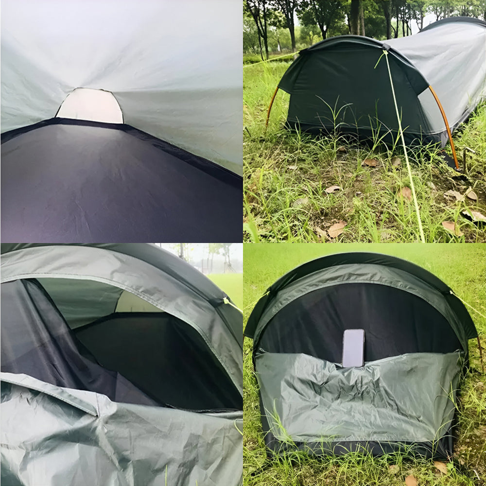 Ultralight Bivy Tent - 1-Person | Windproof & Waterproof Shelter | 0.75kg | 4-Season