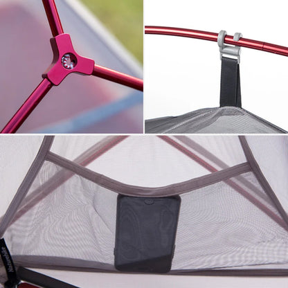 NatureHike Cloud Up 1 - 1-Person | Ultralight Double-Layer | PU4000mm Waterproof | 1.5kg | 3-Season