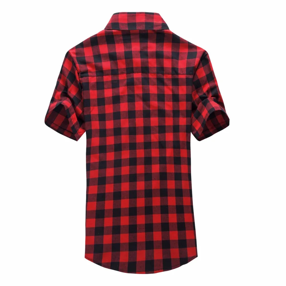 Red Black Plaid Shirt