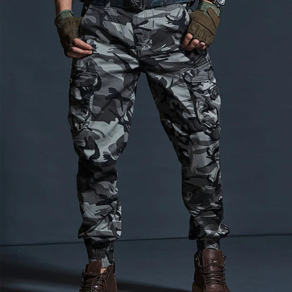 Khaki Tactical Joggers Men