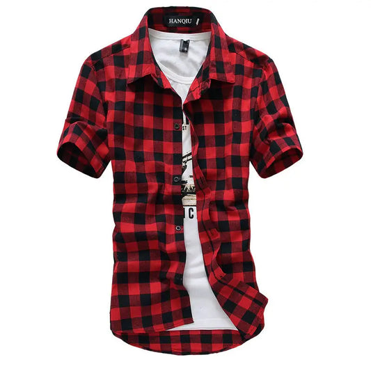 Red Black Plaid Shirt