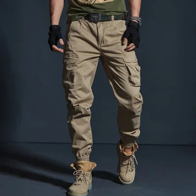 Khaki Tactical Joggers Men