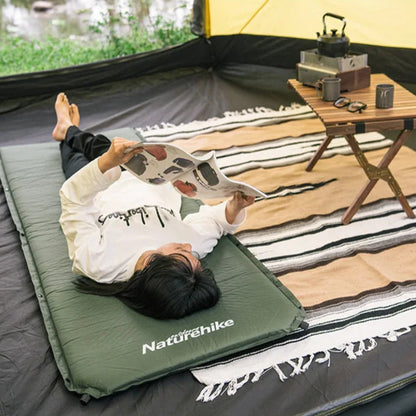 Naturehike D03 Sleeping Pad - 1-Person | Self-Inflating & Spliceable | 5cm Foam | Lightweight