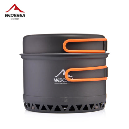 Widesea 1.3L 2.3L Camping Cookware Set