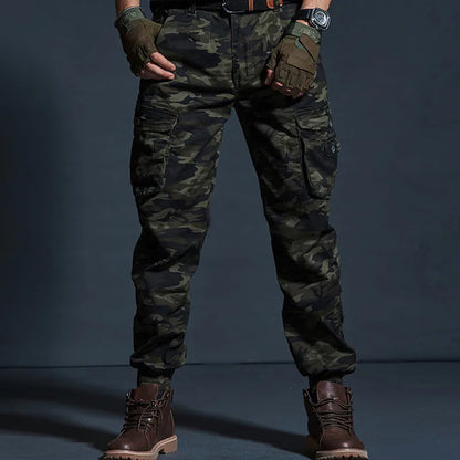 Khaki Tactical Joggers Men