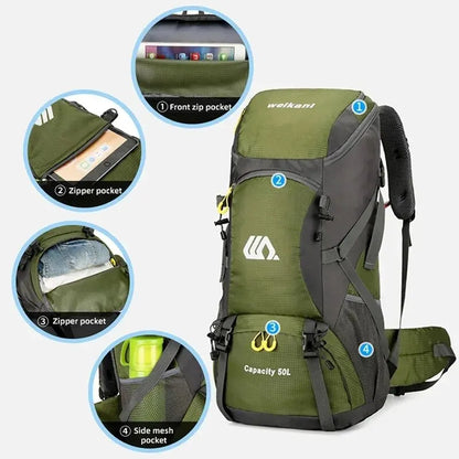 Hiking Travel Waterproof Backpack