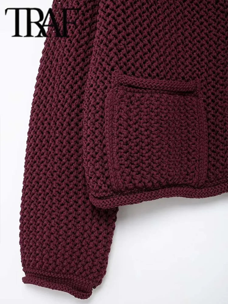 Autumn Winter Knitted Cardigan