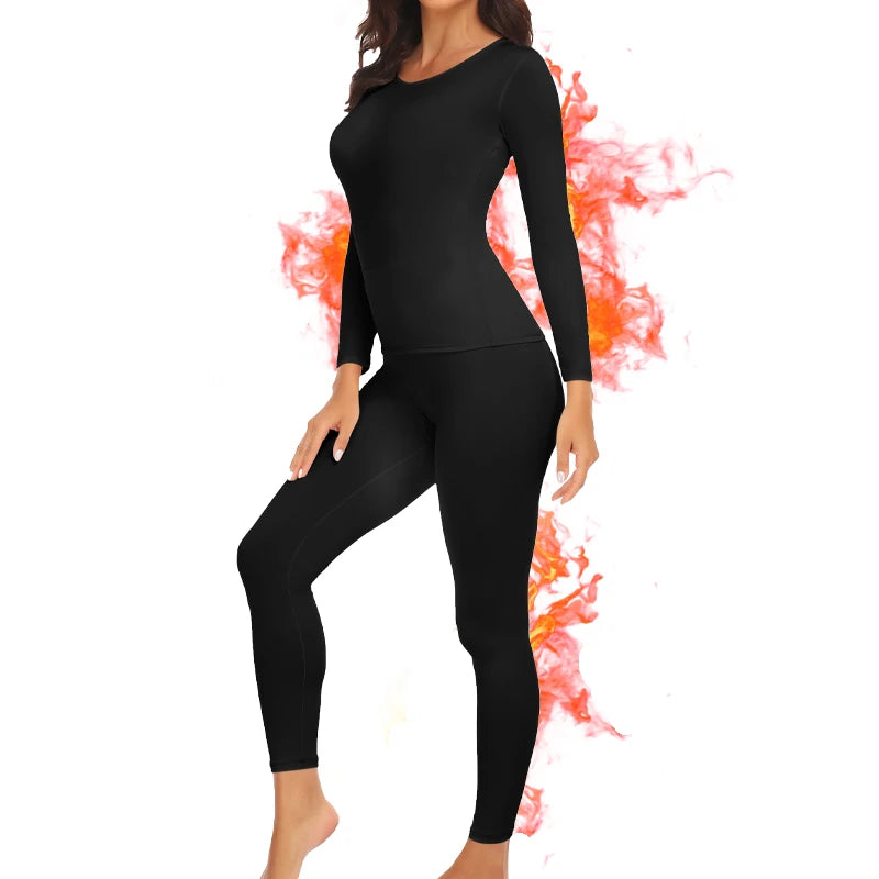 Thermal Underwear Women Pajama Set