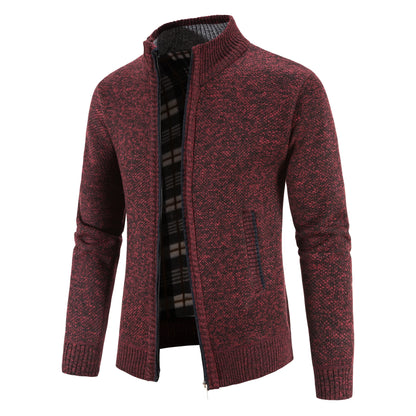 Men's Winter Fleece Cardigan