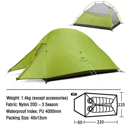 Naturehike Cloud Up Ultralight Camping Tent