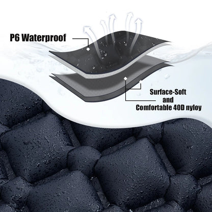 Outdoor Inflatable Sleeping Pad with Pump