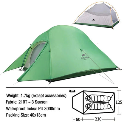 Naturehike Cloud Up Ultralight Camping Tent