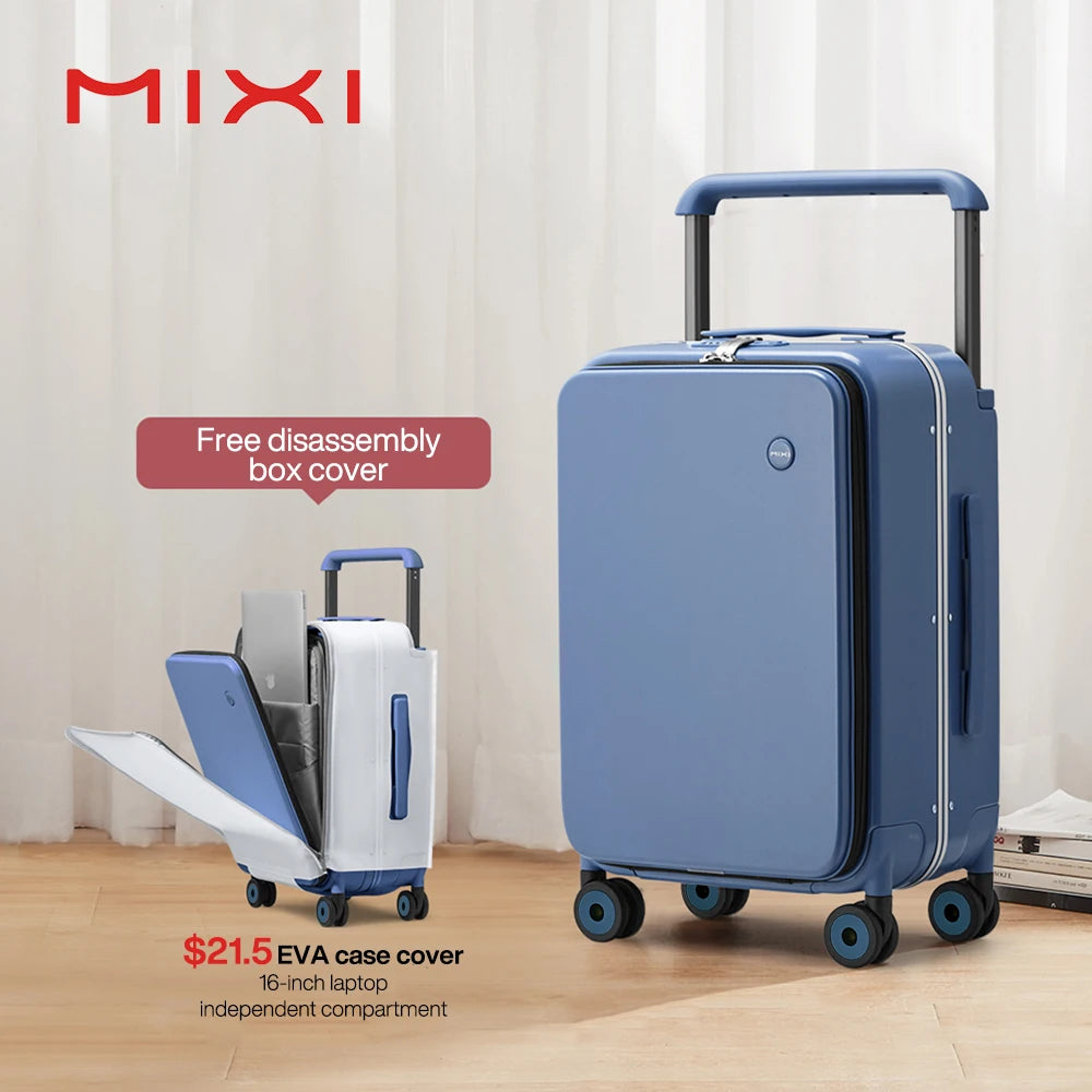 Wide Handle Carry-On Luggage