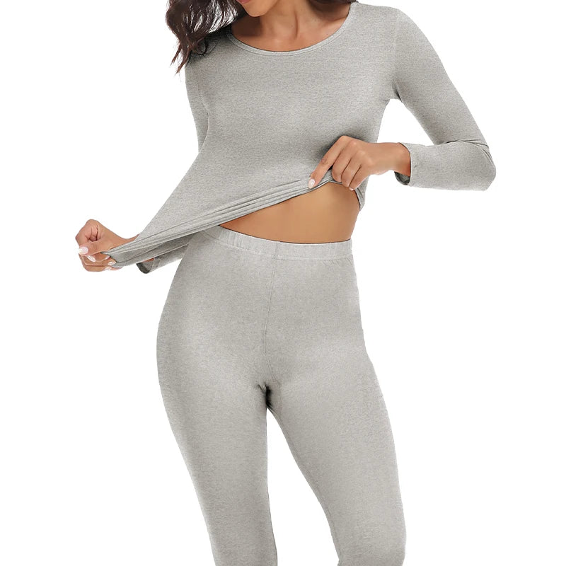 Thermal Underwear Women Pajama Set