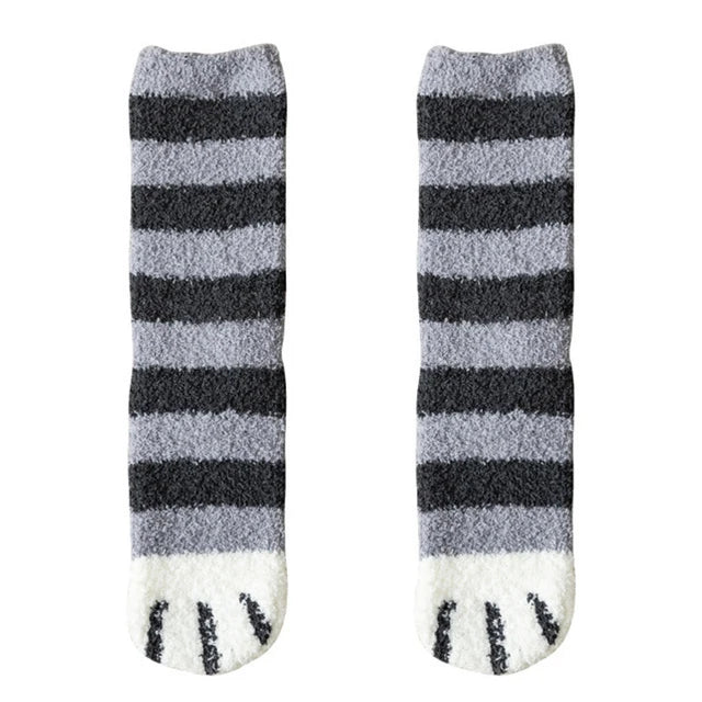 Cute Animal Cat Paw Socks