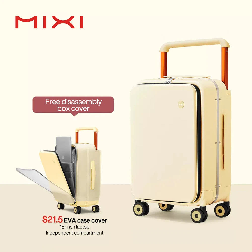 Wide Handle Carry-On Luggage