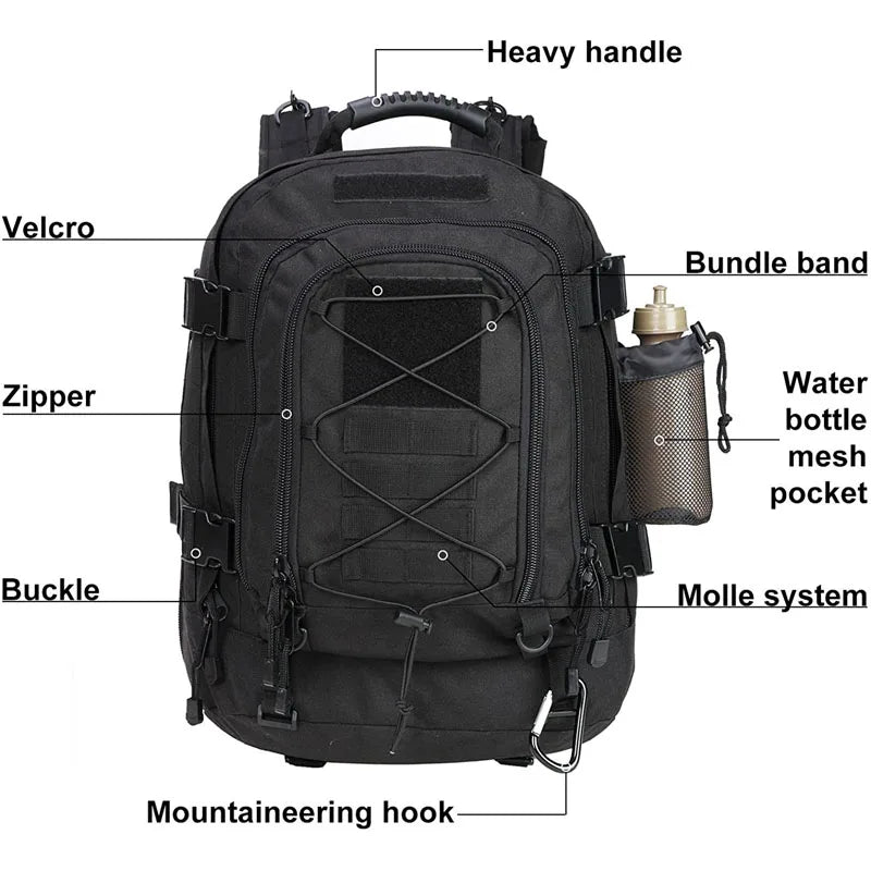 Military Tactical Molle Backpack