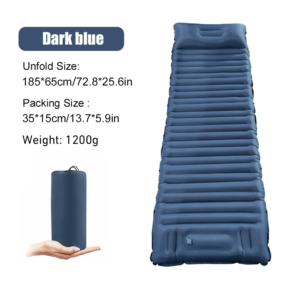 Inflatable Mattress with Pillow