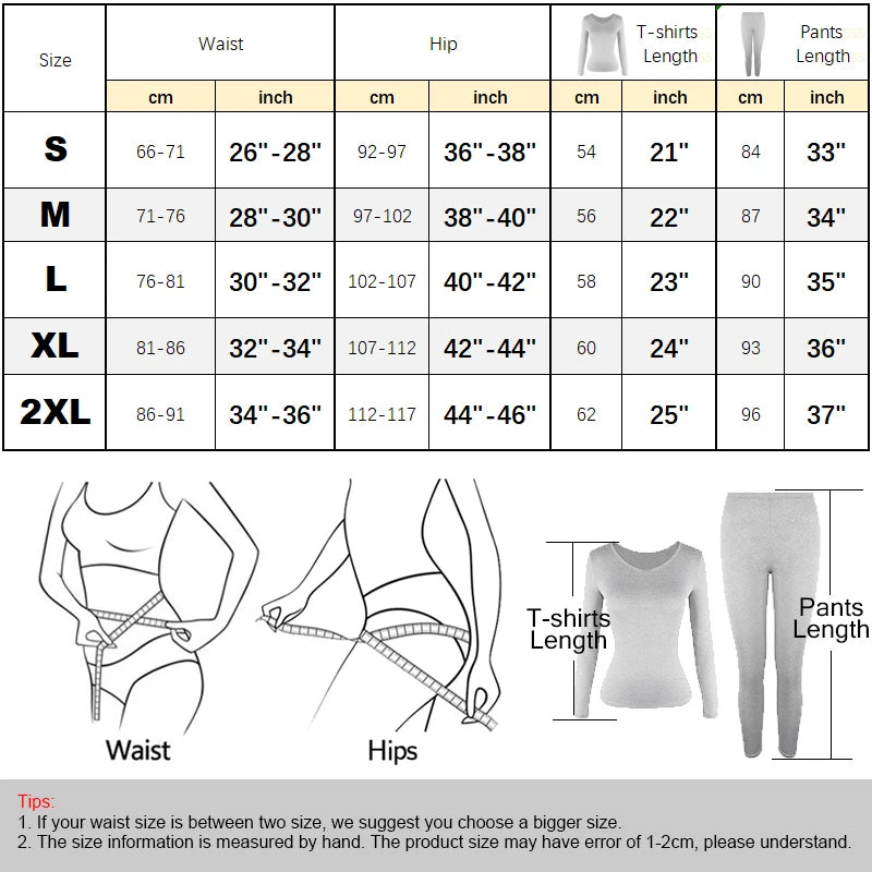 Winter Thermal Underwear Set