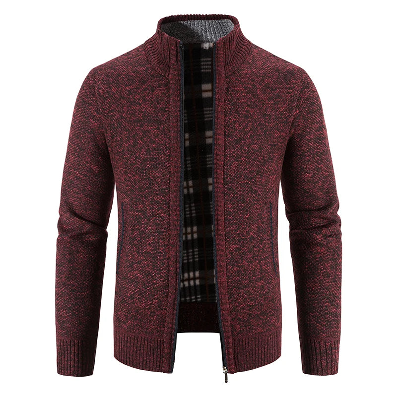 Men's Winter Fleece Cardigan