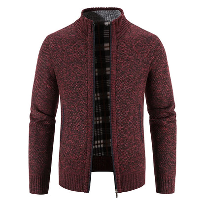 Men's Winter Fleece Cardigan