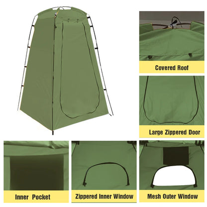 Portable Privacy Shower Tent Shelter