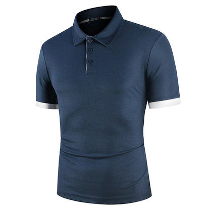 Men's Contrast Polo Shirt