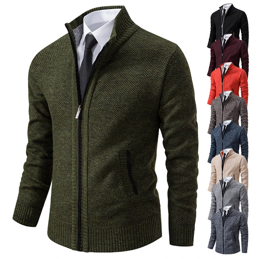 Men's Winter Fleece Zipper Jacket