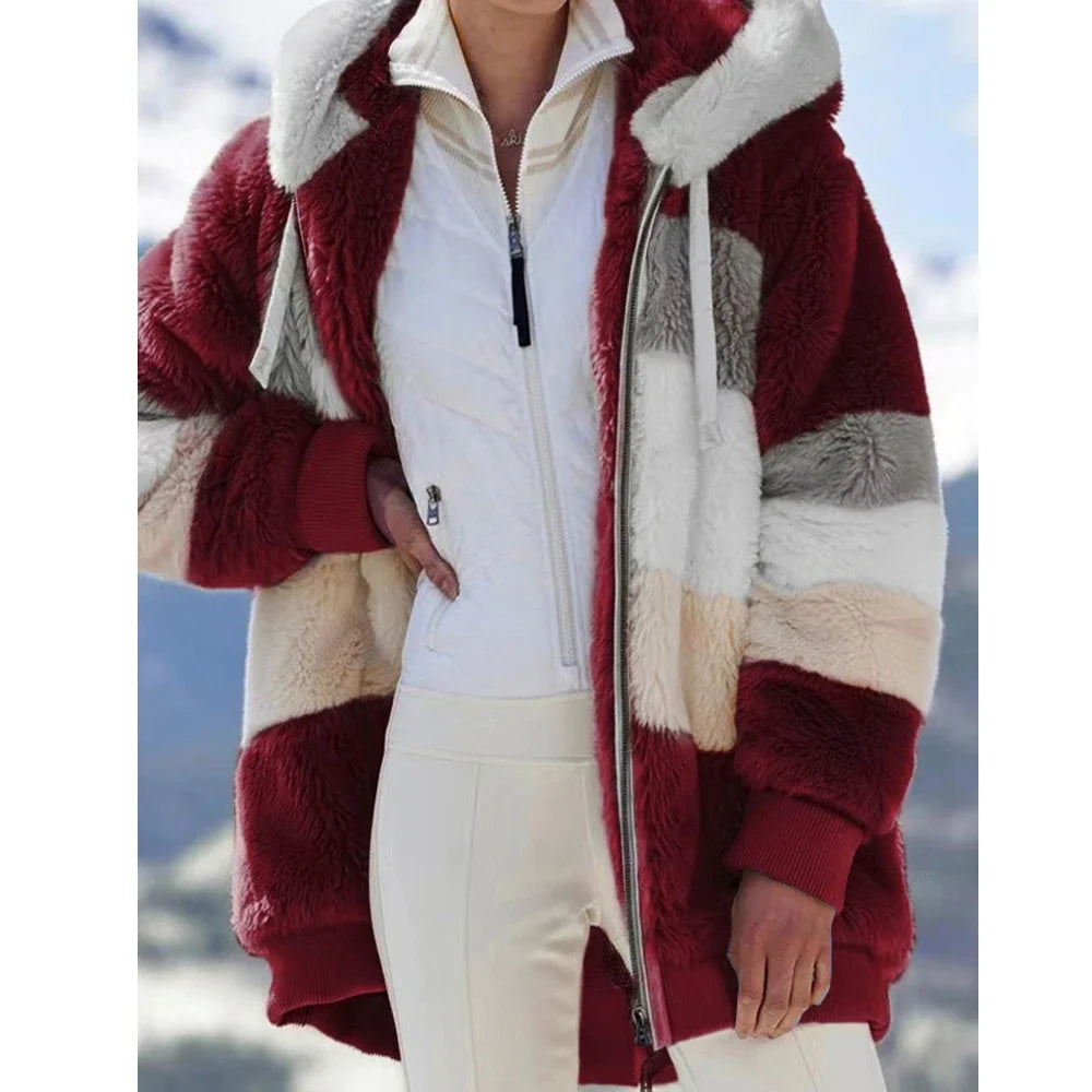 Winter Fashion Hooded Women’s Coat