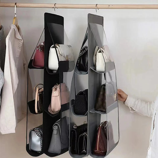 Hanging Handbag Closet Organizer