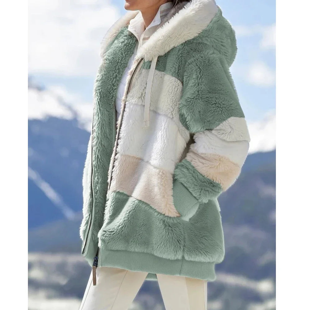 Winter Fashion Hooded Women’s Coat