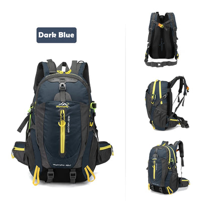 Water Resistant Travel Hiking Backpack