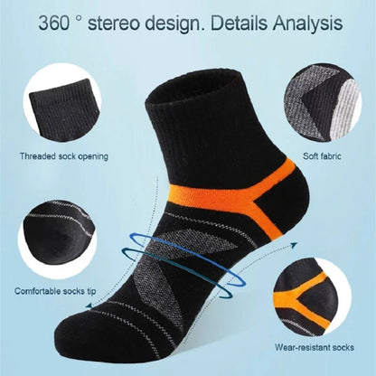 High-Quality Men’s Black Socks