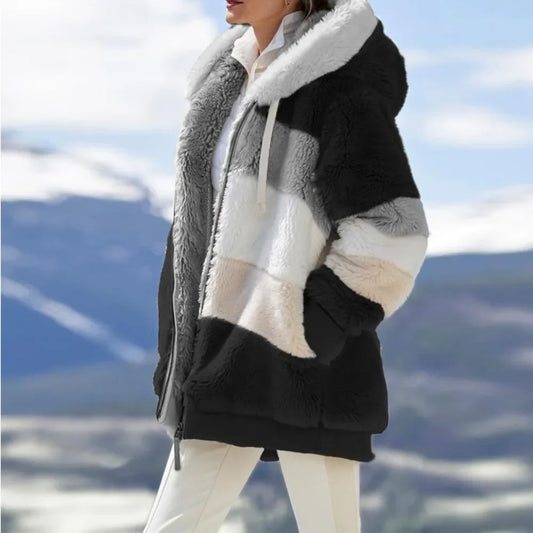 Winter Fashion Hooded Women’s Coat