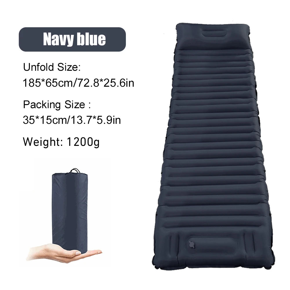 Inflatable Mattress with Pillow