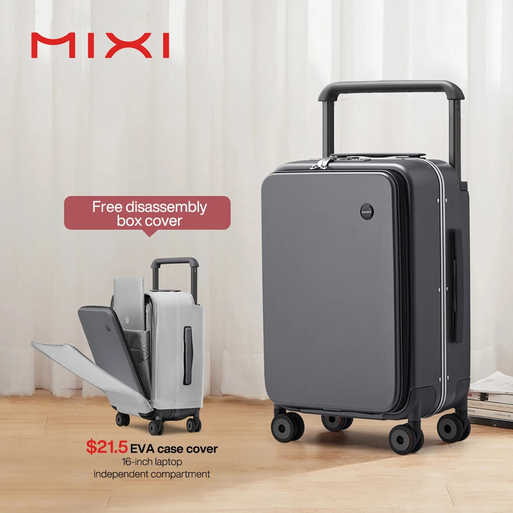 Wide Handle Carry-On Luggage