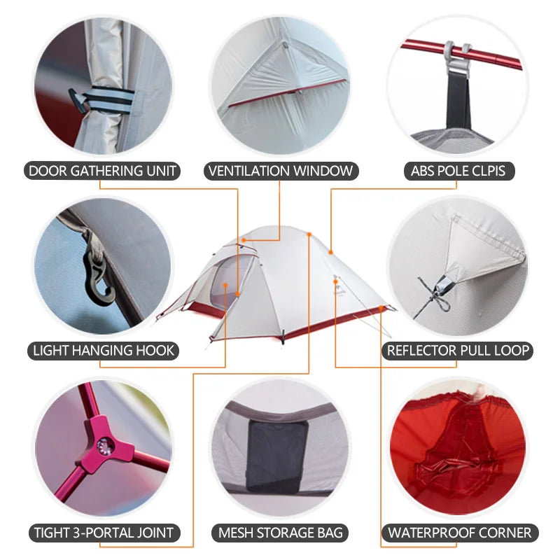 Naturehike Cloud Up Ultralight Camping Tent