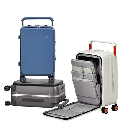 Wide Handle Carry-On Luggage