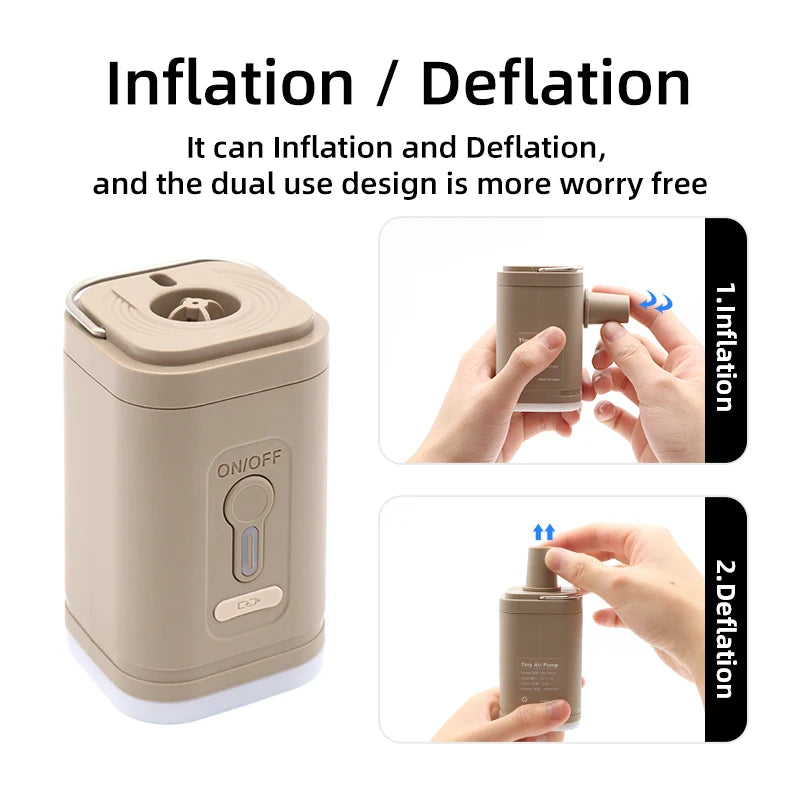 Portable Electric Air Pump Wireless Inflator