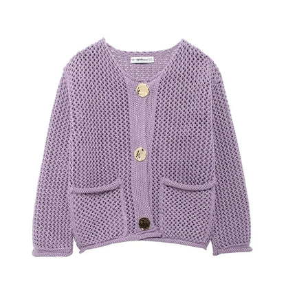 Autumn Winter Knitted Cardigan