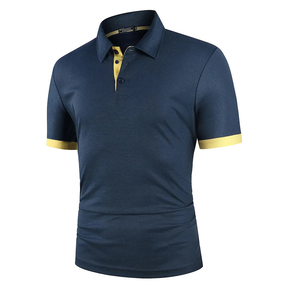 Men's Contrast Polo Shirt