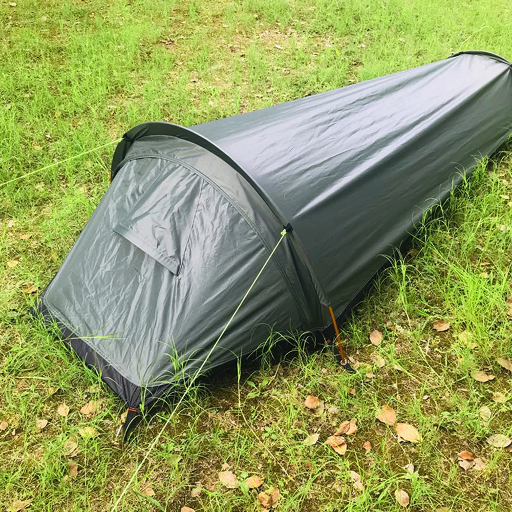 Ultralight Bivy Tent - 1-Person | Windproof & Waterproof Shelter | 0.75kg | 4-Season