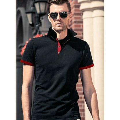 Men's Contrast Polo Shirt