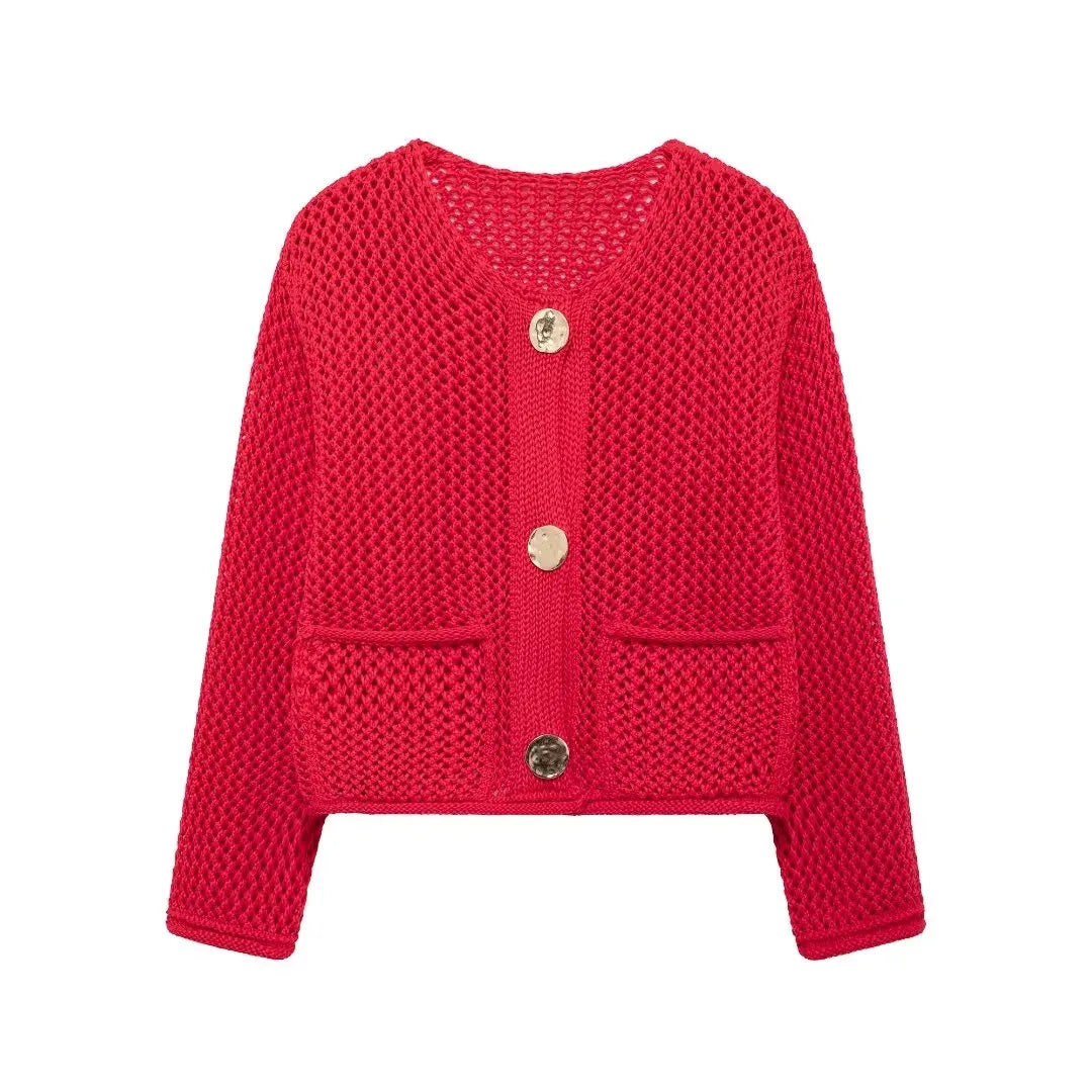 Autumn Winter Knitted Cardigan