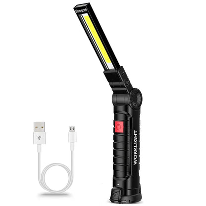 Rechargeable LED Work Light Flashlight