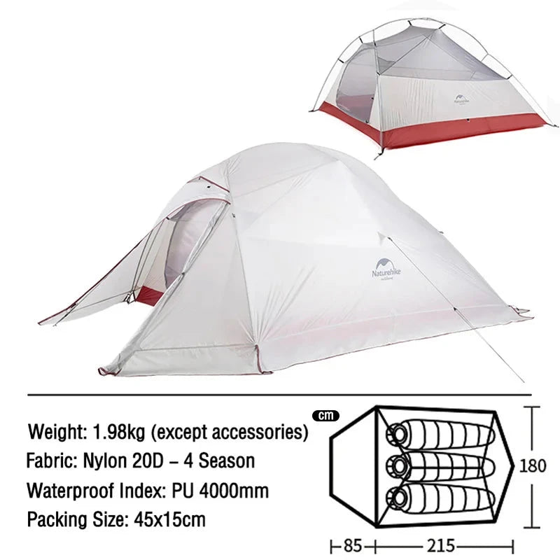 Naturehike Cloud Up Ultralight Camping Tent