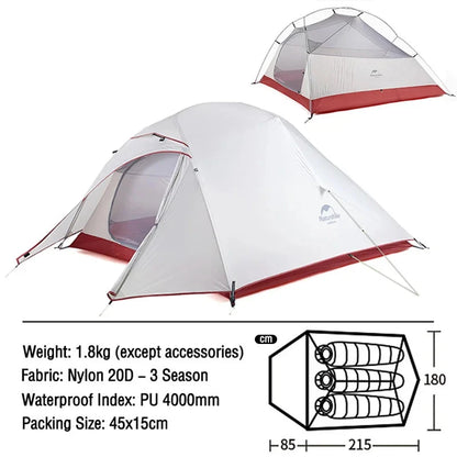 Naturehike Cloud Up Ultralight Camping Tent