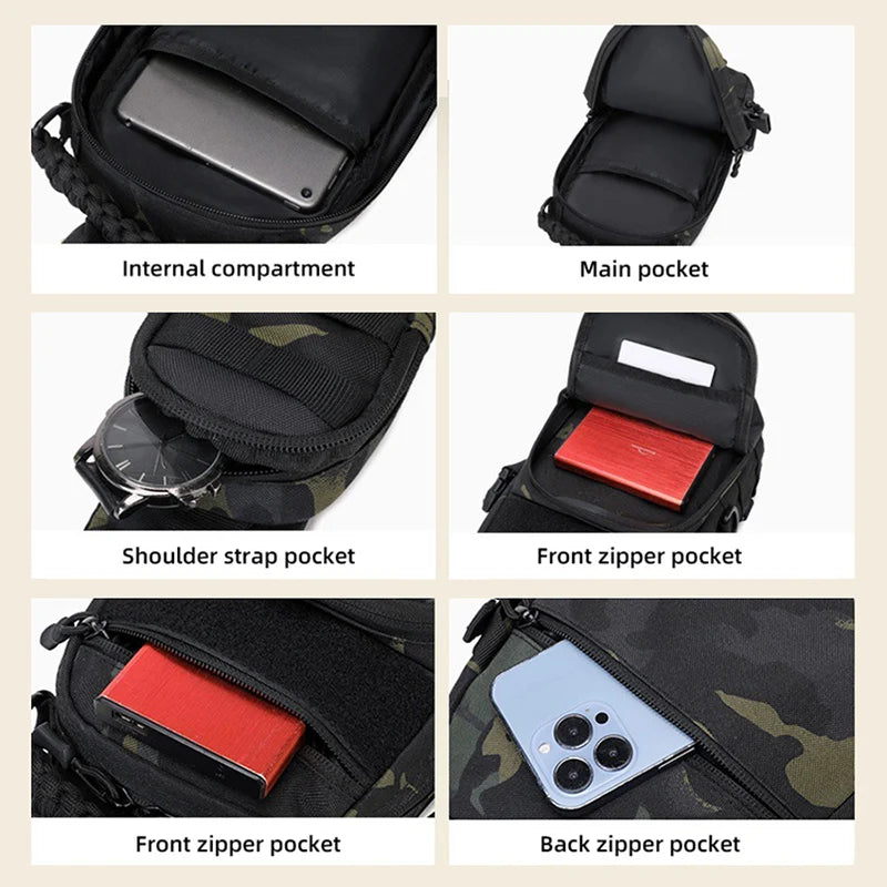 Men's Tactical Chest Bag