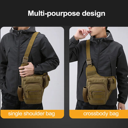 Men's Tactical Crossbody Molle Bag