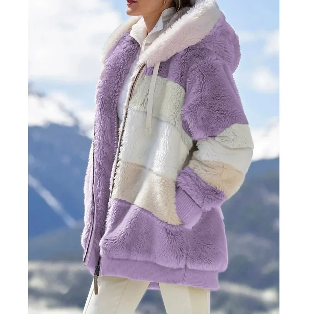 Winter Fashion Hooded Women’s Coat